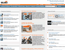 Tablet Screenshot of belimo.co.uk