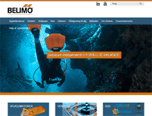 Tablet Screenshot of belimo.dk