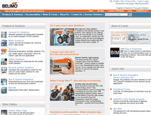 Tablet Screenshot of belimo.eu