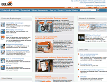 Tablet Screenshot of belimo.nl